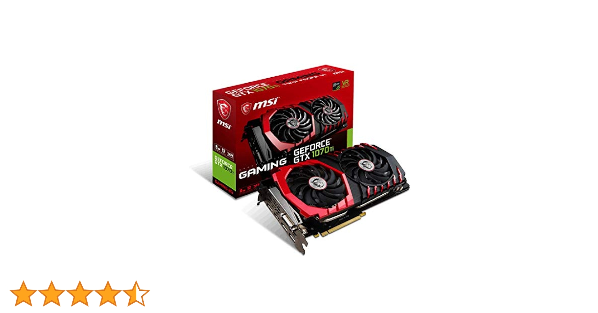 その他 GeForce GTX 1070 Ti TURBO-8G GEFORCE GTX 1070 TI GAMING 8G NVIDIA VGA : Amazon.ca